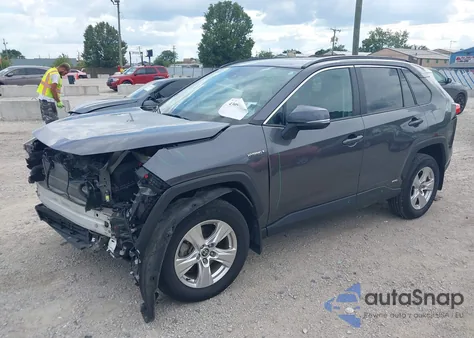 2021 Toyota Rav4 Hybrid Xle from USA, damaged, VIN 4T3RWRFV2MU034097